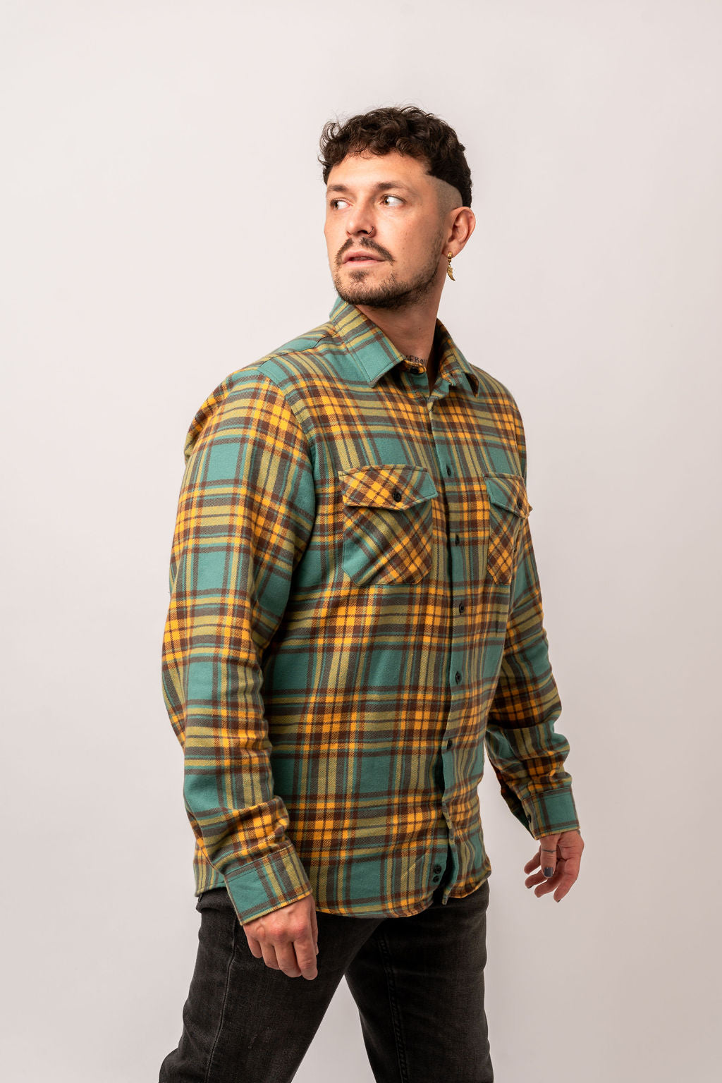 Alaska men's flannel shirt