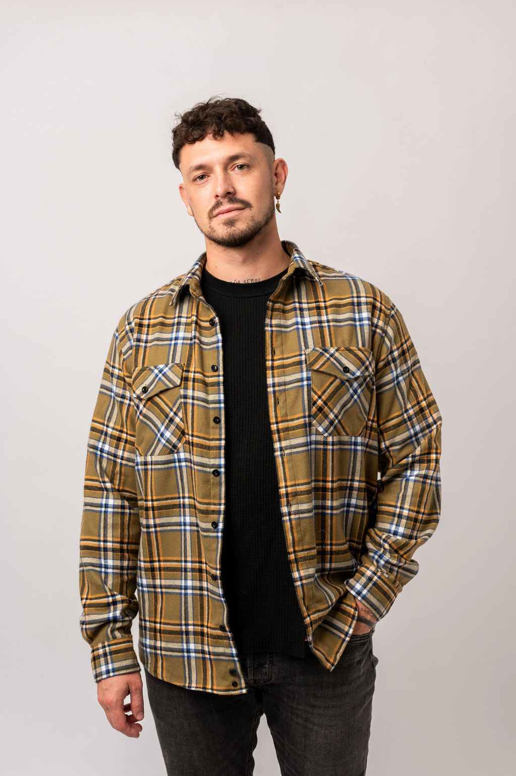 Alaska men's flannel shirt