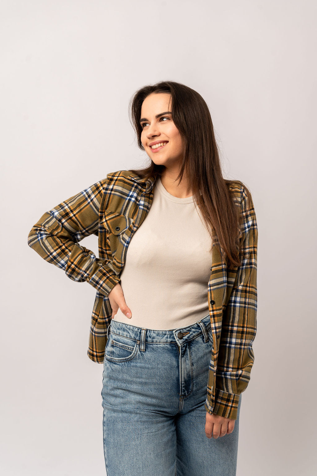 Women's flannel shirt Aurora