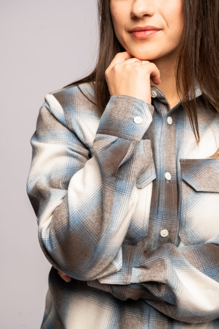 Blue Granite flannel shirt