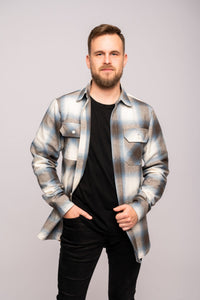 Blue Granite flannel shirt