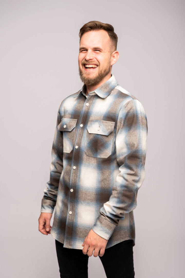 Blue Granite flannel shirt